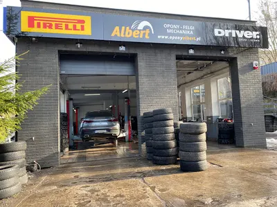 OponyAlbert.pl - Mechanika, Geometria 3D, Elektryka, Opony, Felgi, Wulkanizacja, Sklep internetowy, Hamulce, Klimatyzacja